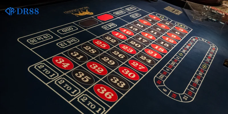 Bàn cược Roulette game thực tế
