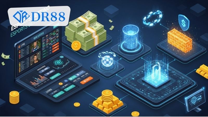 Các yếu tố đảm bảo an toàn khi cá cược E-sports tại DR88