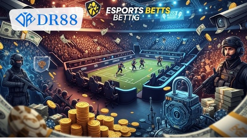 An toàn khi cá cược E-sports tại DR88
