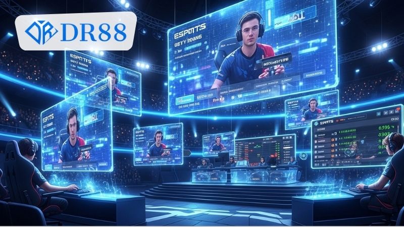 DR88 có đa dạng trò chơi E-sports hấp dẫn