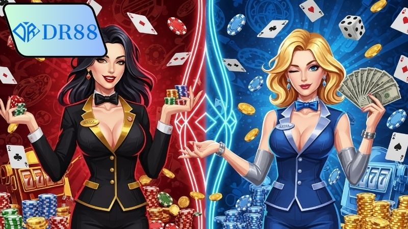 Sự khác biệt về giao diện DR88 so với AE888