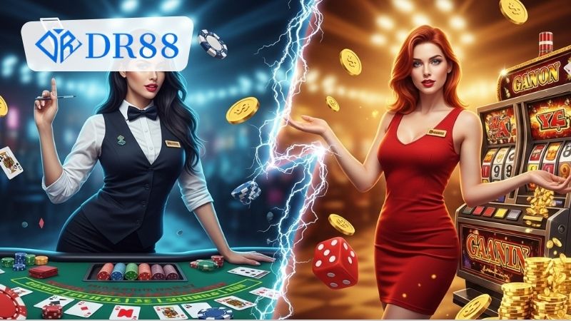 DR88 so với Hi88 về game casino
