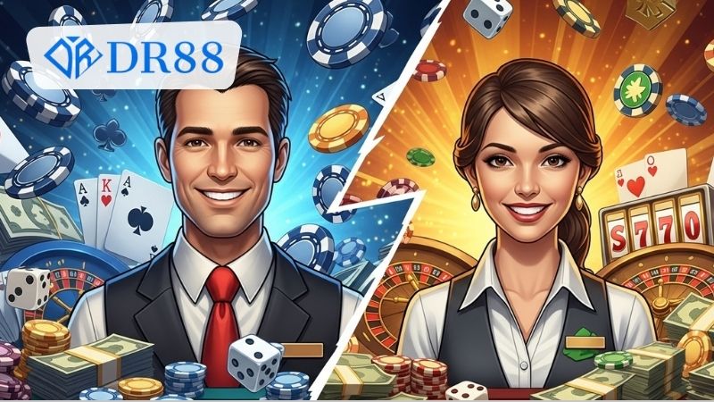 DR88 so với JBO về sự đa dạng trò chơi