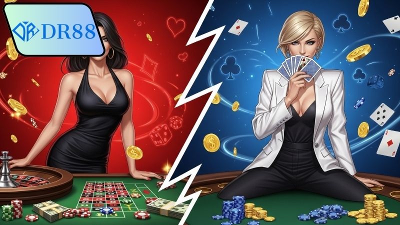 Giao diện và trải nghiệm người dùng của DR88 so với Rồng Hổ 88