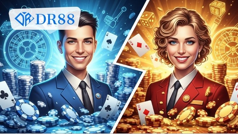 DR88 so với SBOBET về sự đa dạng trò chơi