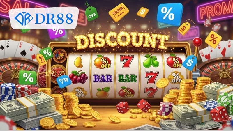 Giảm giá cược slot game tại DR88