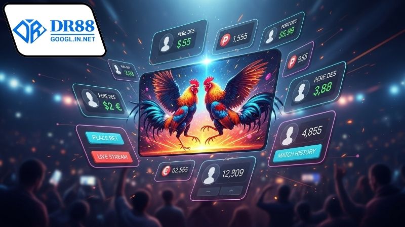 Cách xem trực tiếp đá gà tre Mỹ DR88