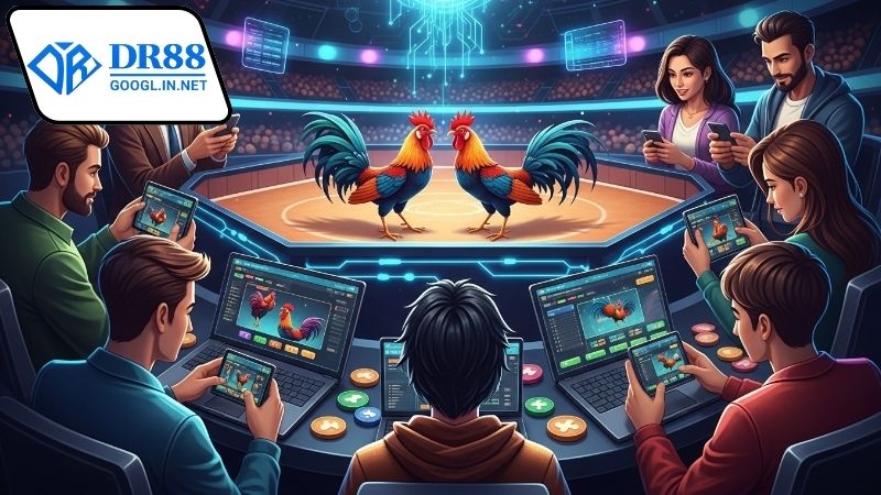 Lưu ý khi xem trực tiếp đá gà tre Mỹ DR88