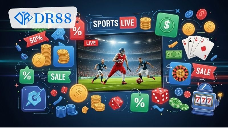 Cách nhận ưu đãi đặc biệt cho cược thể thao DR88 nhanh chóng