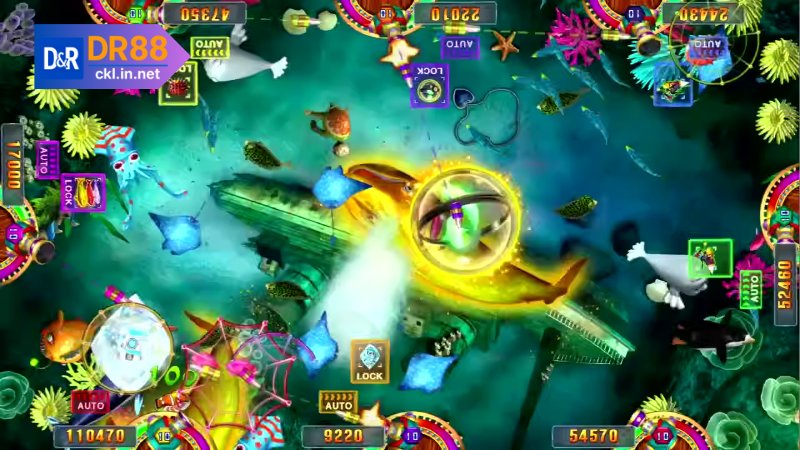 Bắn Cá Rồng Vàng 68 – Săn Kho Báu Đại Dương 