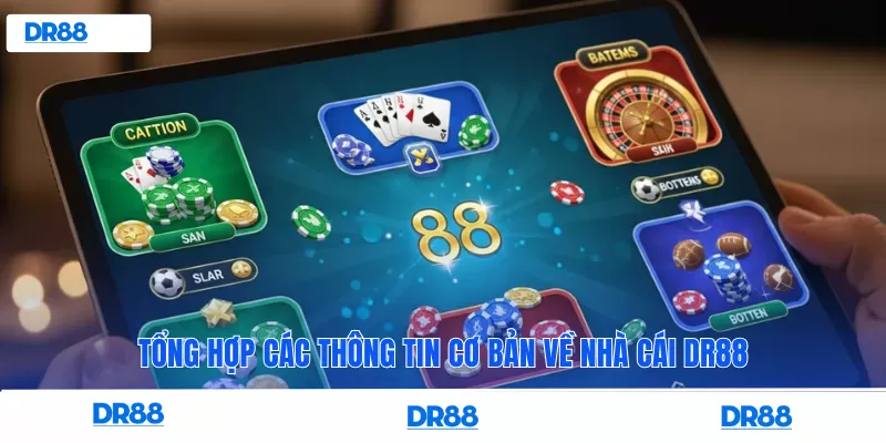 Tổng hợp các thông tin cơ bản về nhà cái DR88